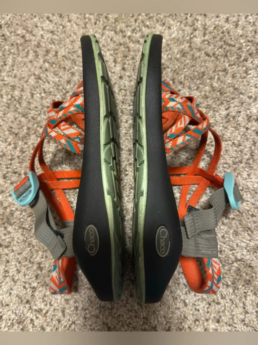 Chaco sandals women’s Sz 9.5/10 strapped hiking - Picture 4 of 9